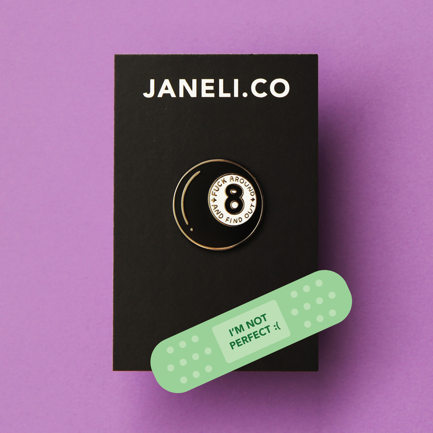Fuck Around and Find Out Enamel Pin (Imperfect)