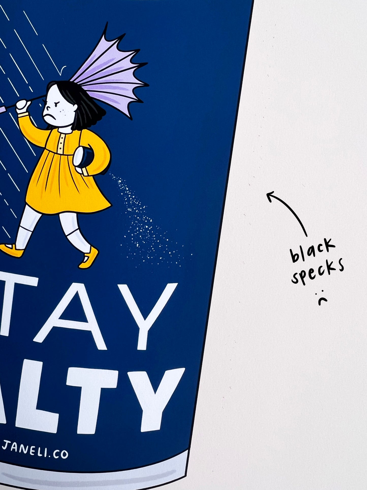 Stay Salty Art Print (Misprint)