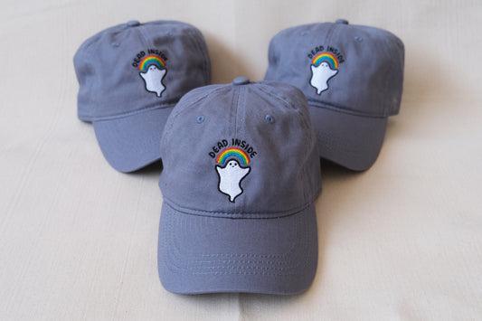 Dead Inside Dad Hat Grey (Limited Edition)