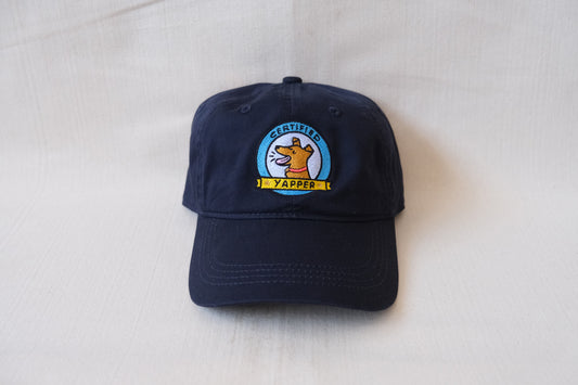 Certified Yapper Cap - Navy (Limited Edition)